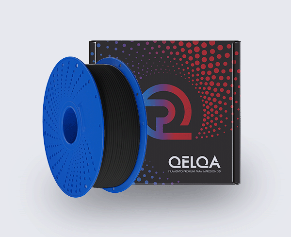 NEGRO (Black) PLA QELQA FILAMENTO 3D 1.75MM 1KG