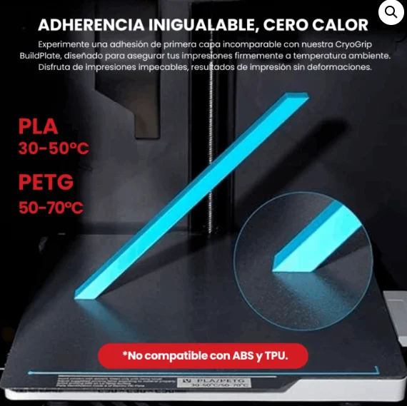 Cama Magnética CRYOGRIP PANDA – X1/P1 SERIES & A1 1080000122