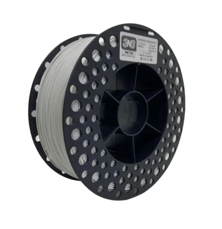BLANCO PETG 3N3 FILAMENTO 3D 1.75MM 1kg M88IBL175C7