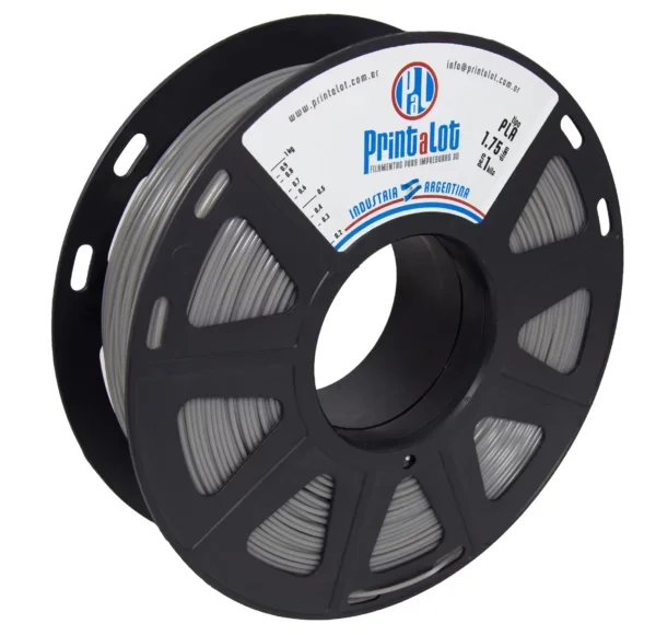 GRIS CLARO PLA PrintaLot x1KG Filamento 3D DIAMETRO 1,75mm