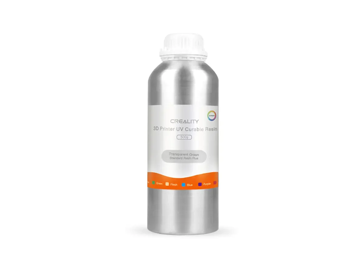 VERDE Resina Dura Creality botella aluminio 500g 3302020012