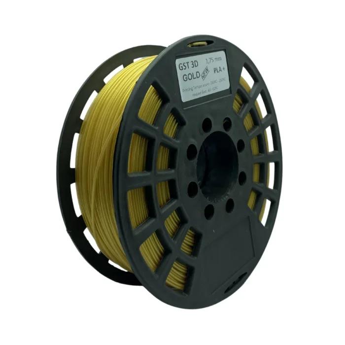 ORO (GOLD NEW) GST CON CAJA PLA Filamento 3D 1.75 1KG