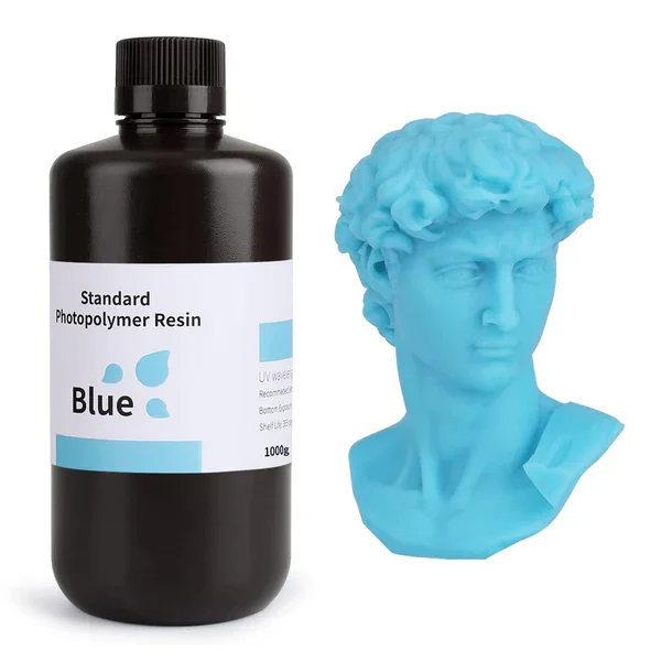 AZUL ESTANDAR RESINA ELEGOO 1Kg 50.103.0089