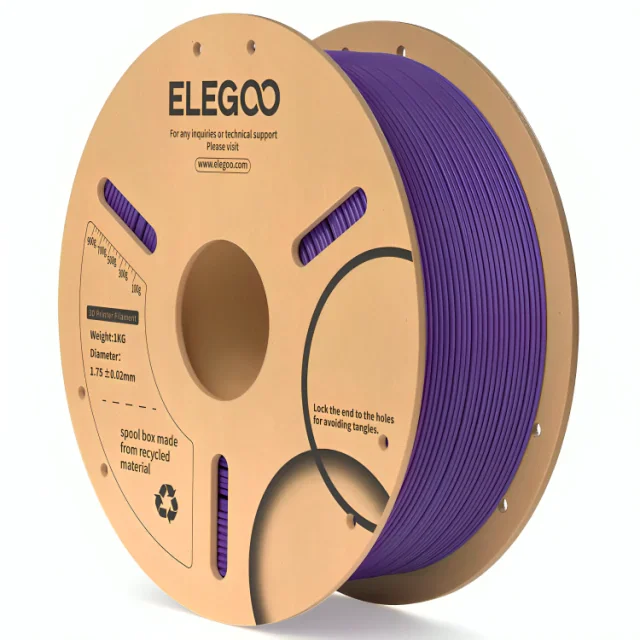 PURPURA PLA Elegoo Filamento Diámetro 1,75mm 50.203.0105