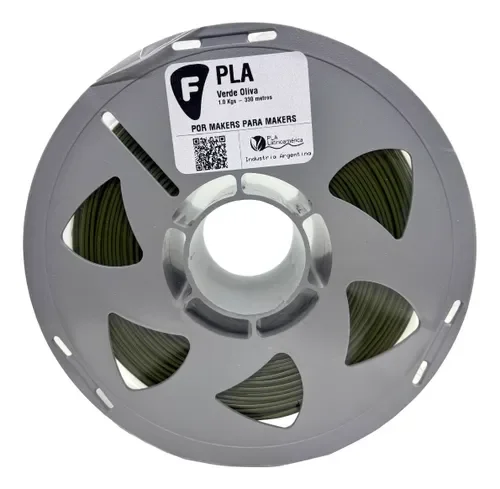 VERDE OLIVA FilAr Filamento PLA 1.75 1KG