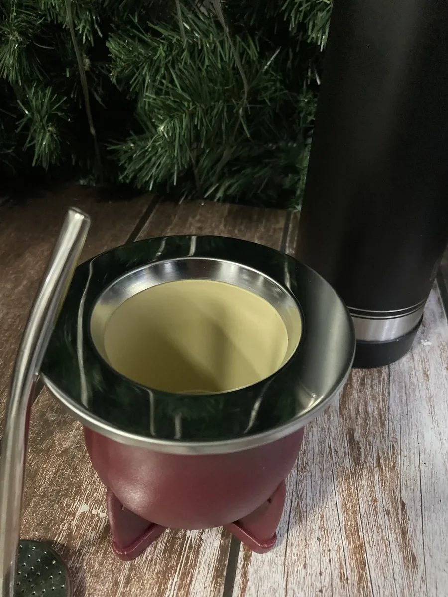 Verde Yerba Mate LASERABLE sin bombilla