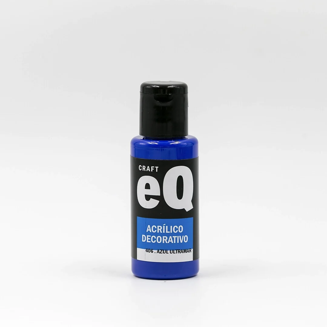 Azul Ultramar (406) Acrilico Decorativo x 50cc EQ