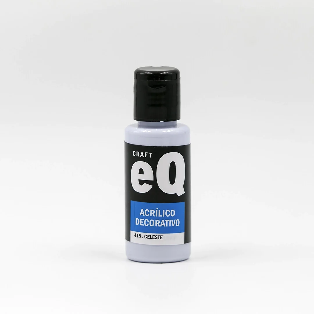 Celeste (418) Acrilico Decorativo x 50cc EQ