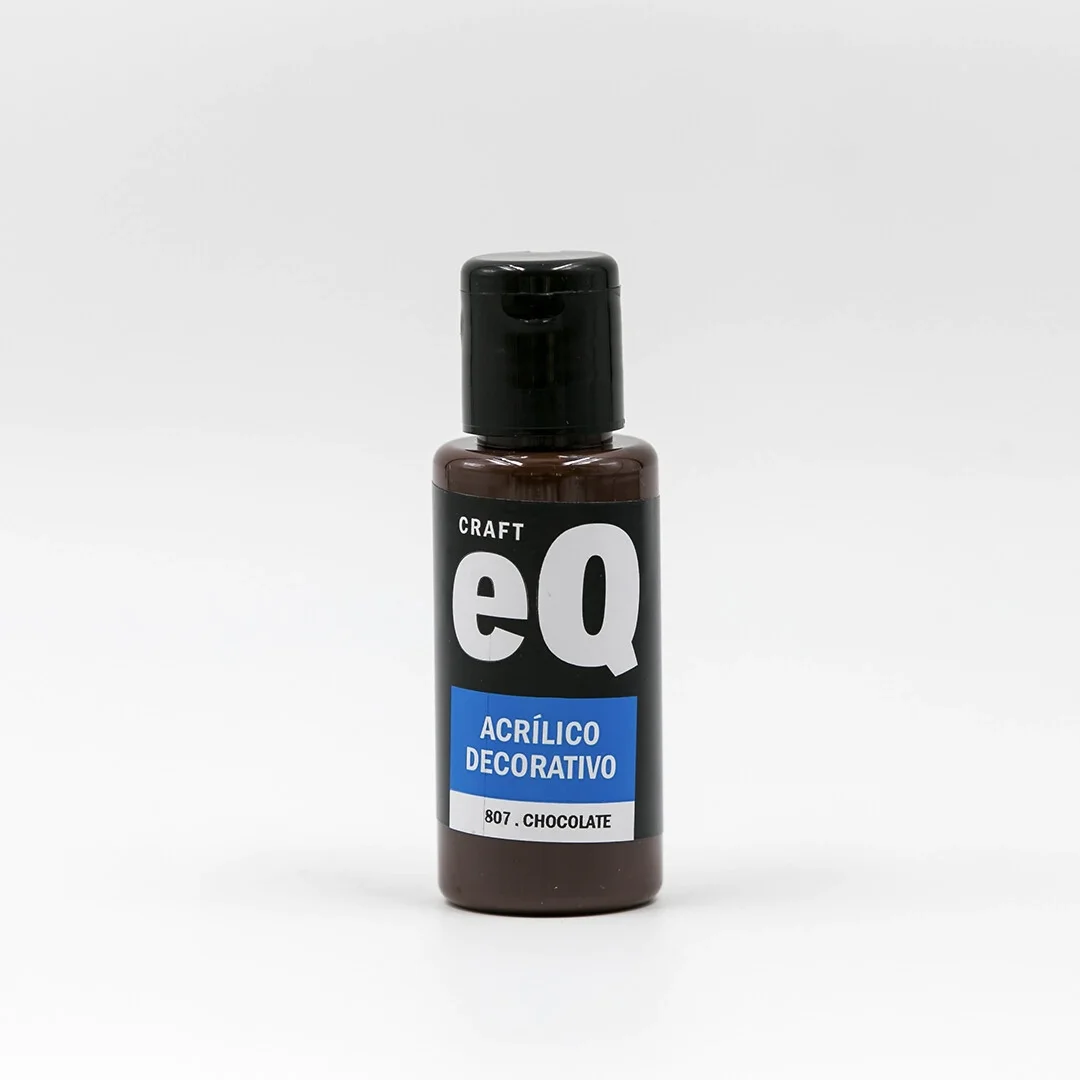 Chocolate (807)  Acrilico Decorativo x 50cc EQ
