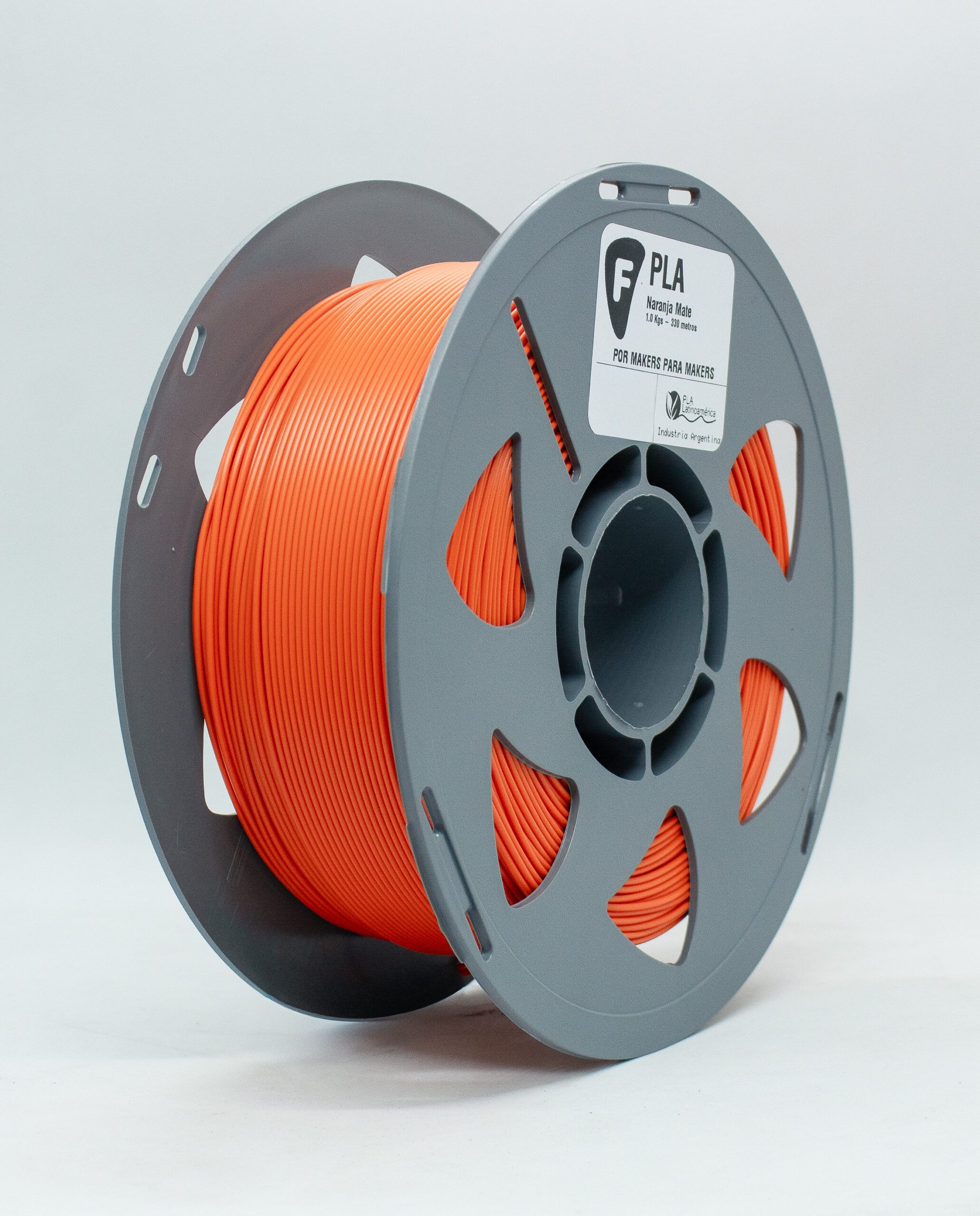 NARANJA MATE FilAr Filamento PLA 1.75 1KG