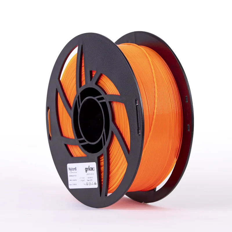 NARANJA FLUO NYLON6 GRILON FILAMENTO 3D 1.75MM 1KG