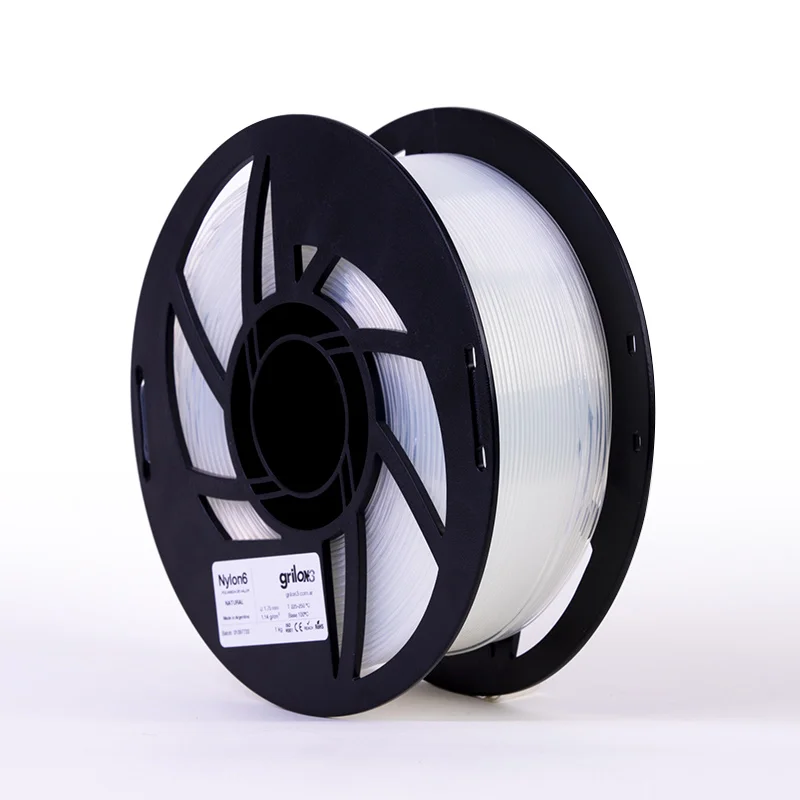 NATURAL NYLON6 GRILON FILAMENTO 3D 1.75MM 1KG