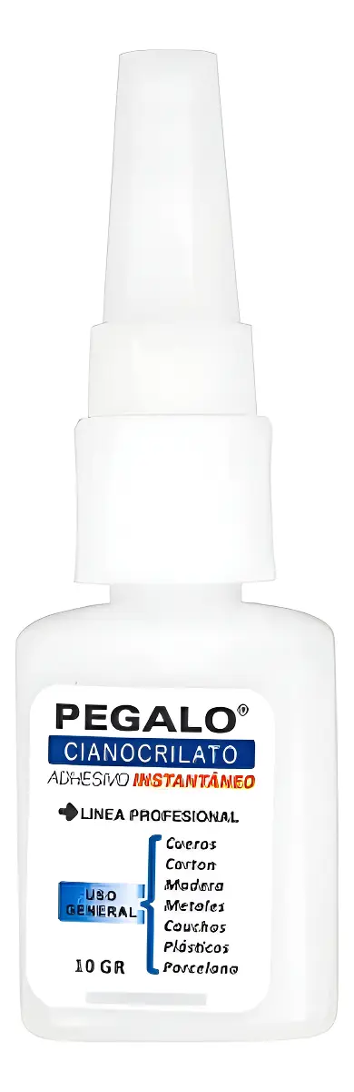 Adhesivo Cianocrilato Instantáneo Pegalo 20gr Profesional pegamento 20 gr