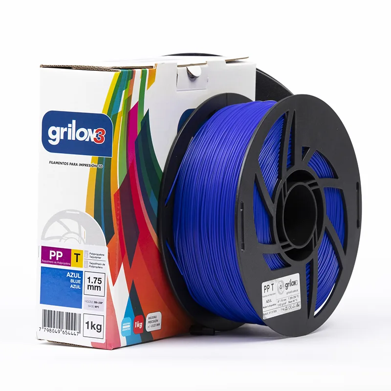 AZUL PPT Filamento Impresora 3D Grilon3 Pp-T 1.75 Mm X 1 Kg